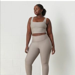 Abercrombie square neck cropped top